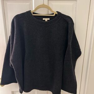 Eileen Fisher Charcoal Crewneck Sweater